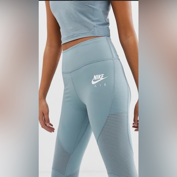 Nike Air Grayish blue  Leggings - Picture 1 of 8